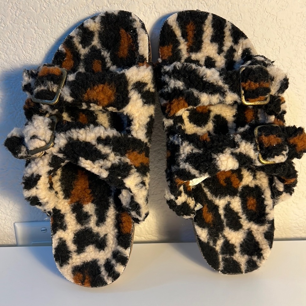 Leopard Sandals